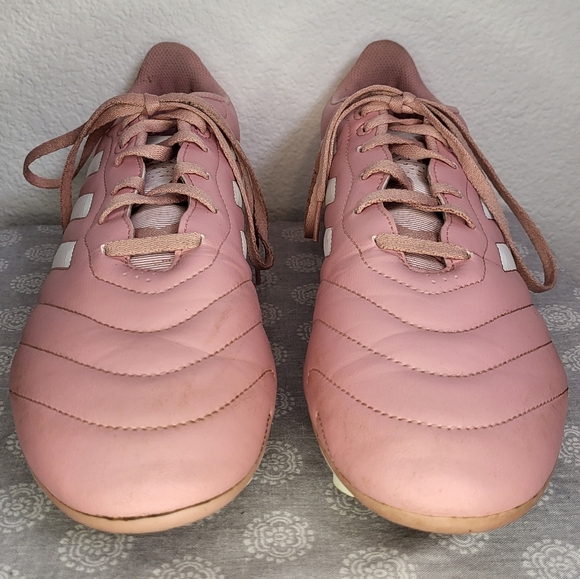 Adidas Goletto VIII Firm Ground Soccer Cleats in Pink and White size 13 - Picture 2 of 10